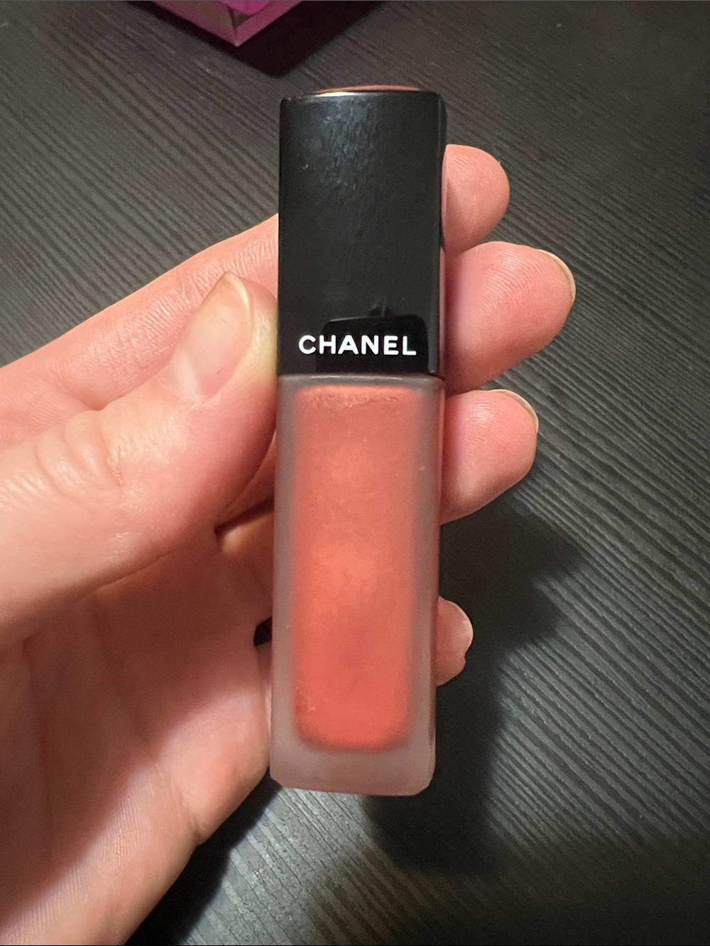 CHANEL Rouge Allure Ink 206 Metallic Copper, no box used ones